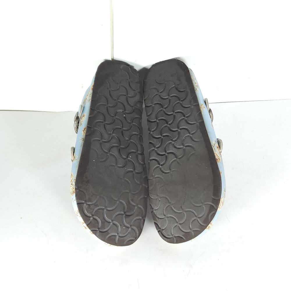 Papillio By Birkenstock Women's EU38 US7 Light Blue Slip-On Mules Clogs Shoes - Picture 9 of 16